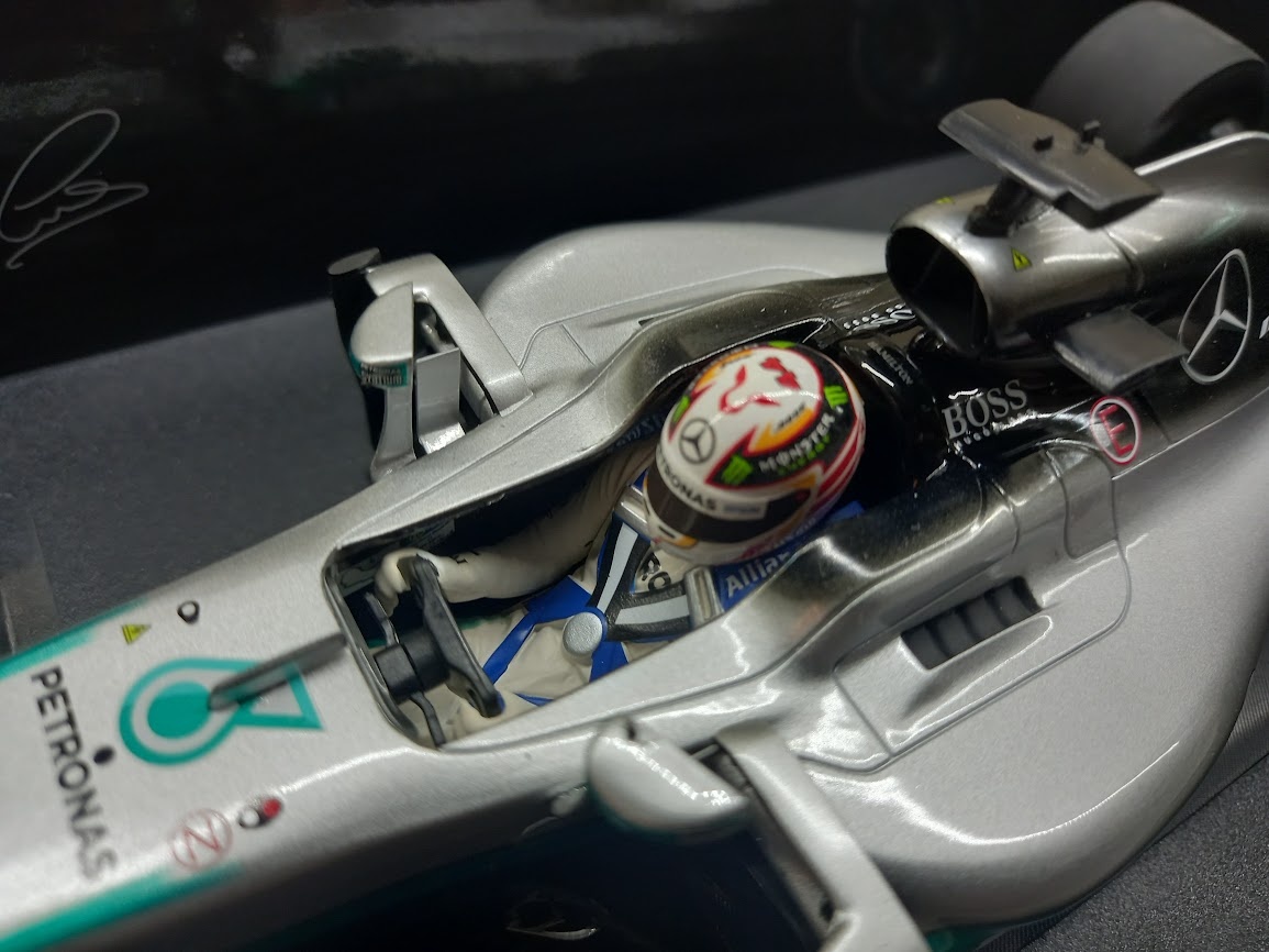 F1 MERCEDES W07 GP AUSTRÁLIE 2016 HAMILTON MINICHAMPS 1:18