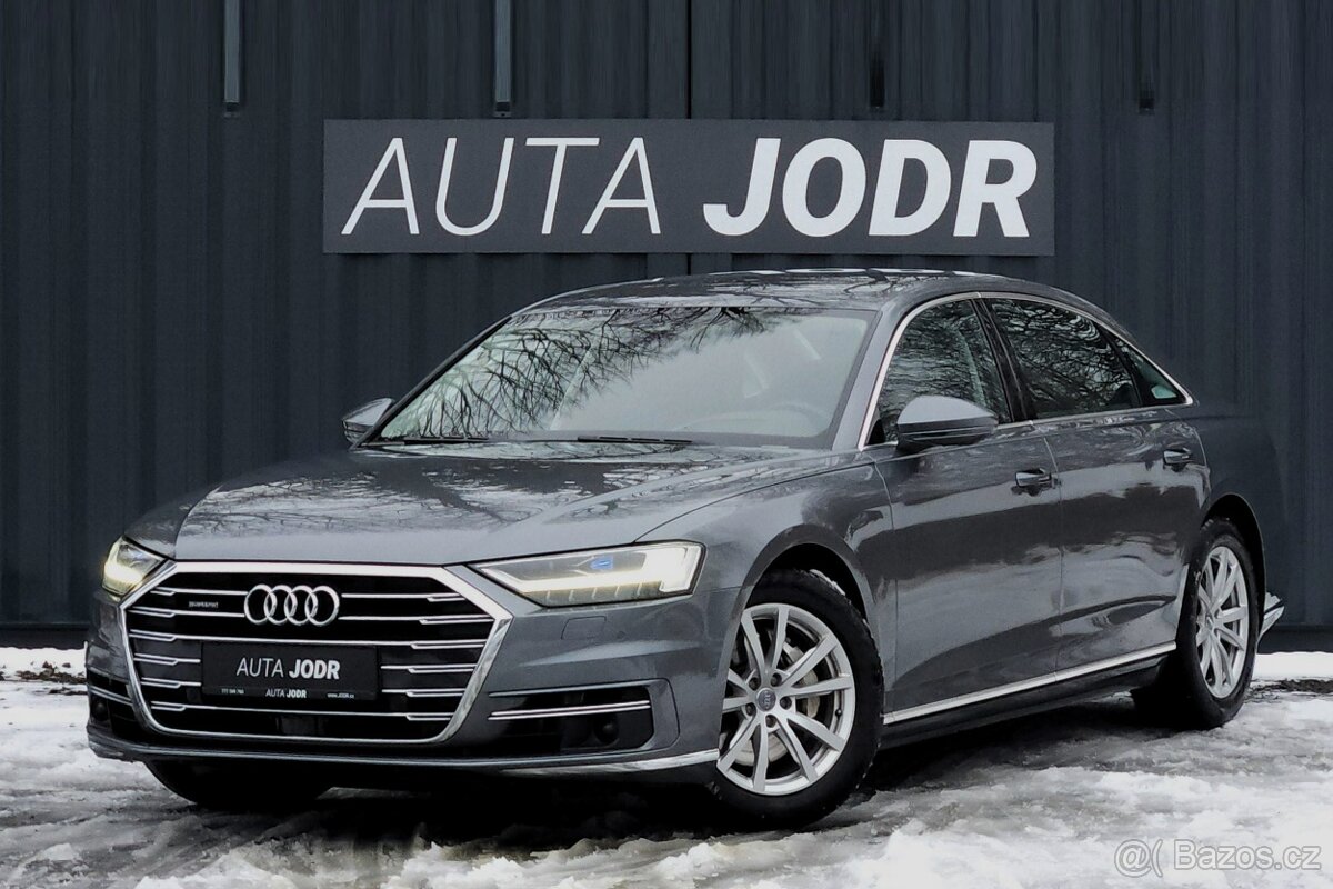 Audi A8 50 TDI 210 kW Long, Webasto,Masáže,HUD