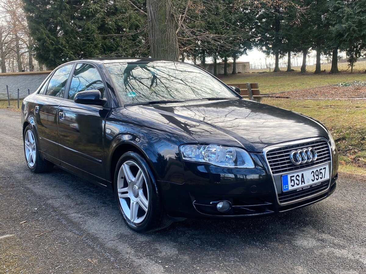 Audi A4 B7 QUATTRO 2.0TDI 125kw,Rv.2007,Servisní knížka