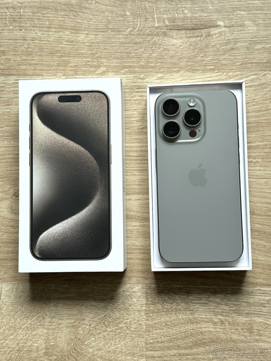 iPhone 15 PRO stav nového záruka