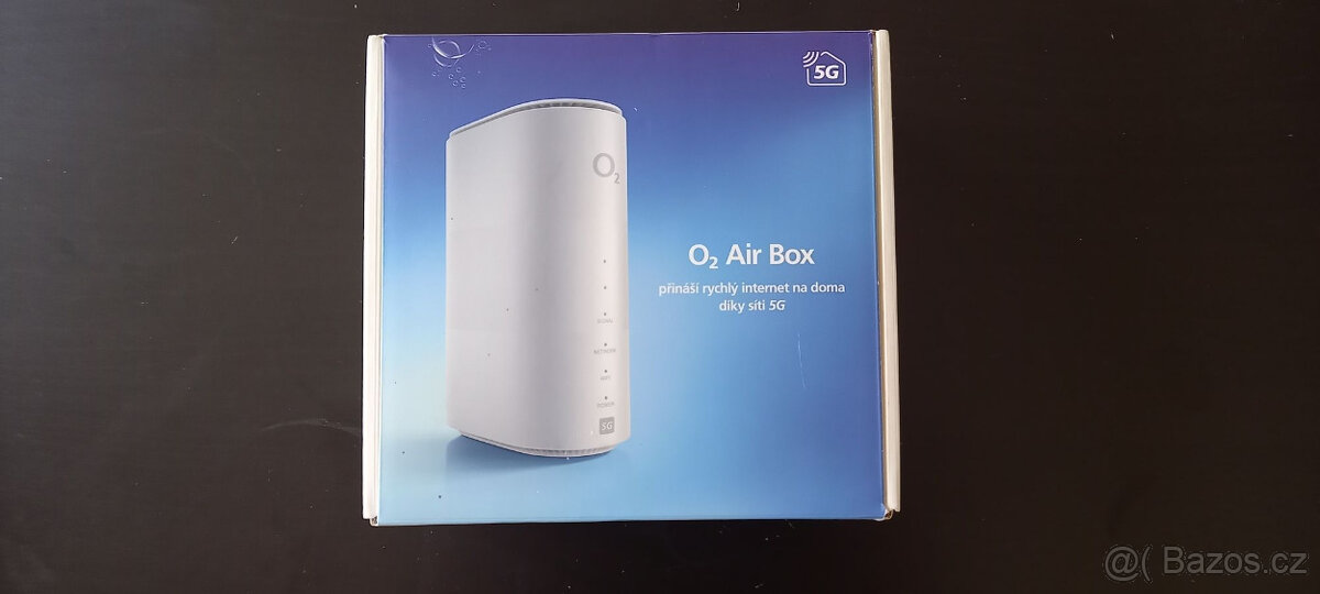 O2 5G Air Box na simkartu - mozno provozovat i bez