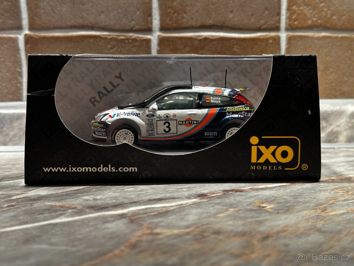 Model 1:43 Ixo - Ford Focus WRC - Safari rally 2001