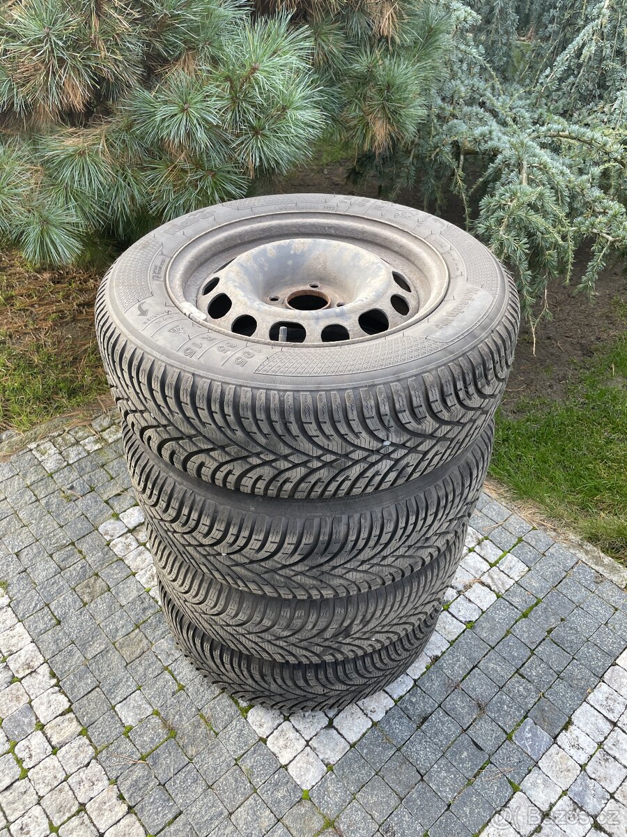 Sada 4ks zimních kol na peugeot 195/65R15