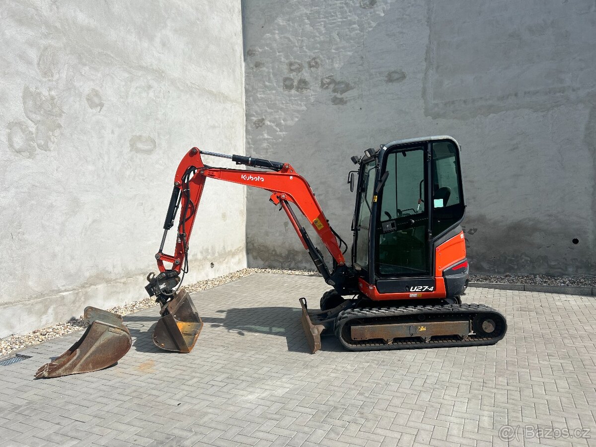 Kubota U27 Minibagr Bagr 1460 motohodin