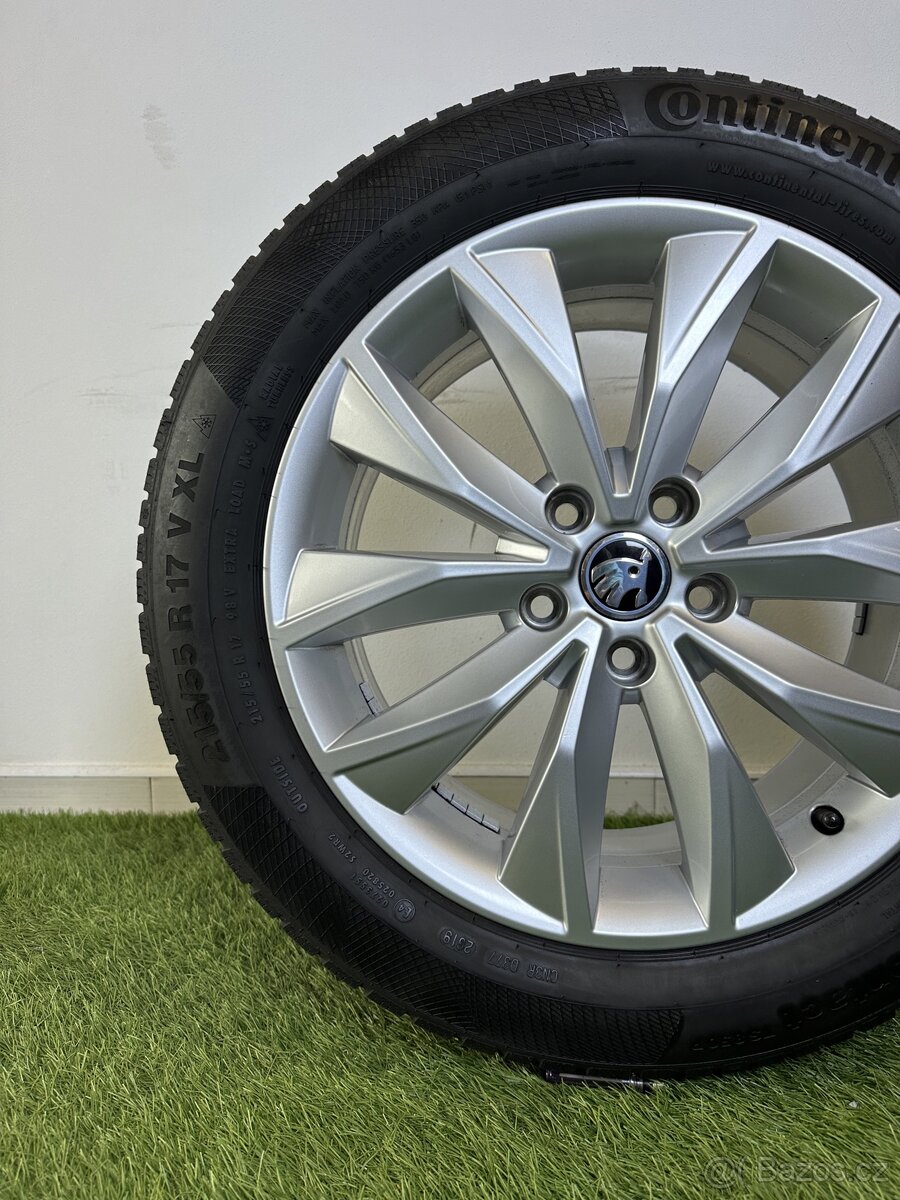 Alu kola 5x112 r17 s pneu (ateca)