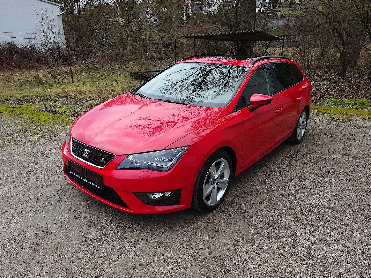 Seat Leon,  2.0 TDi 135 KW FR LED PANORAMA SERVISKA PĚKNÉ