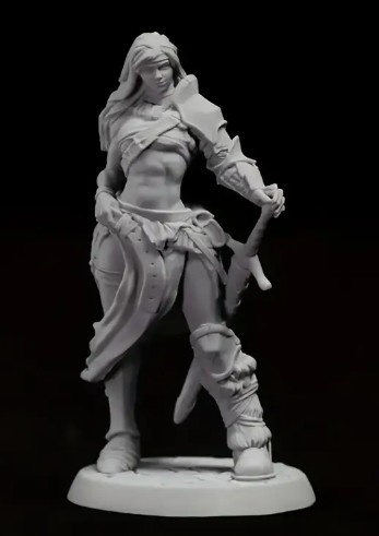 Vikingská žena - model