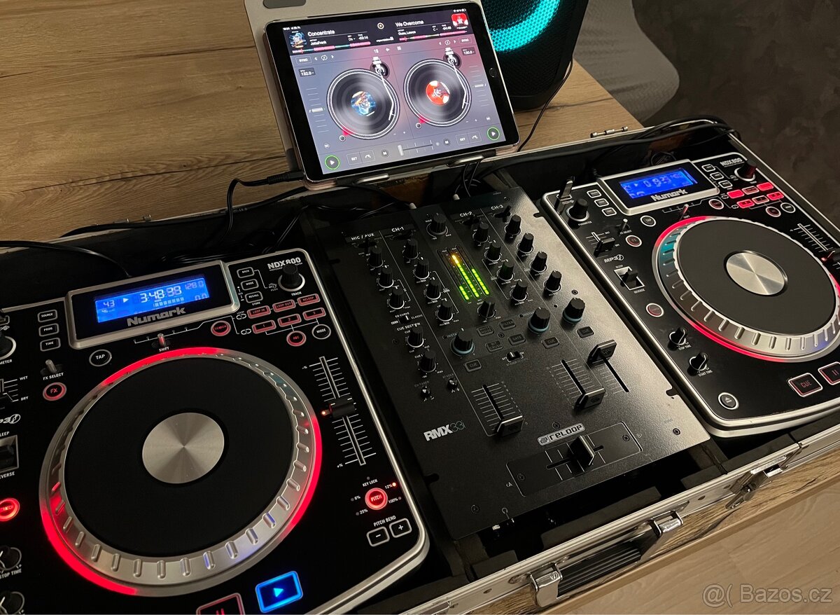 NUMARK NDX 800 Reloop RMX 33i nový DJ