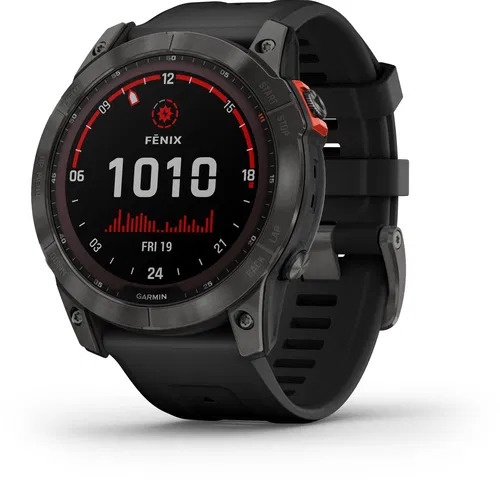 Chytré hodinky Garmin Fenix 7X Solar Slate Gray/Black Band