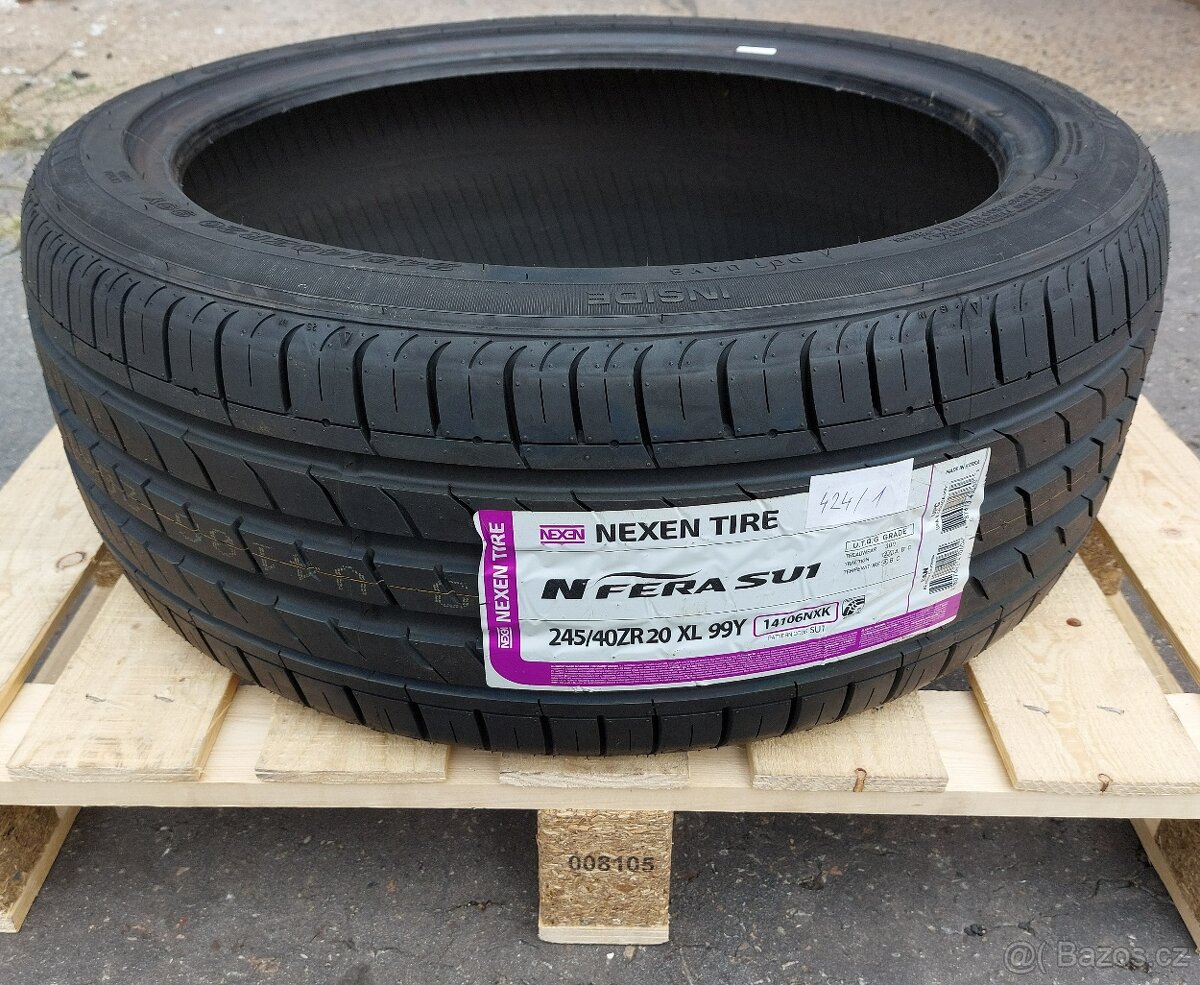 1 pneumatika Nexen Nfera SU1 245/40 ZR20 XL 99Y DOT 12/18