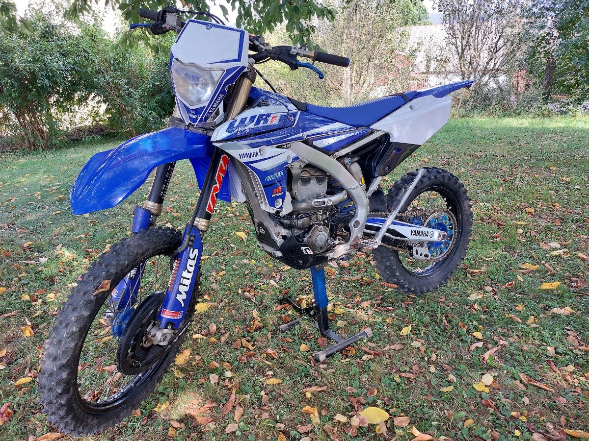 Yamaha WR250f 2015 Edice GP - full Akrapovič