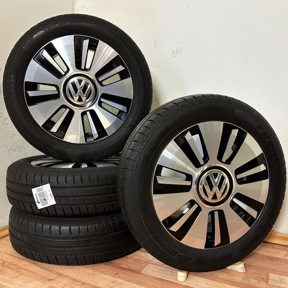 VW UP/ŠKODA CITIGO 4x100 R15 ET35+LETNÍ 165/65R15