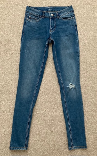 Dámské  rifle, skinny, Orsey, vel. 34, XS