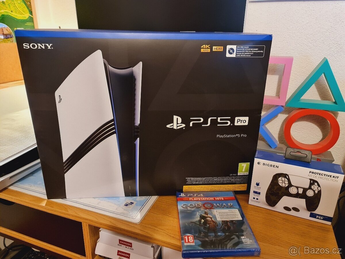 SONY PLAYSTATION 5 PRO 2TB SSD, NOVÁ NEROZBALENÁ