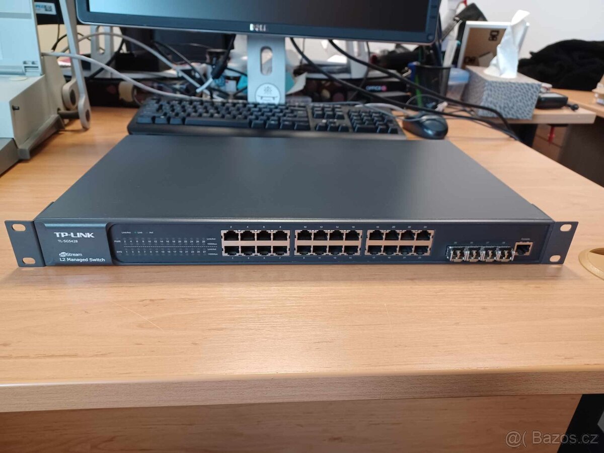 TP-Link TL-SG5428 L2 Managed Switch / 24x1G / 4x SFP