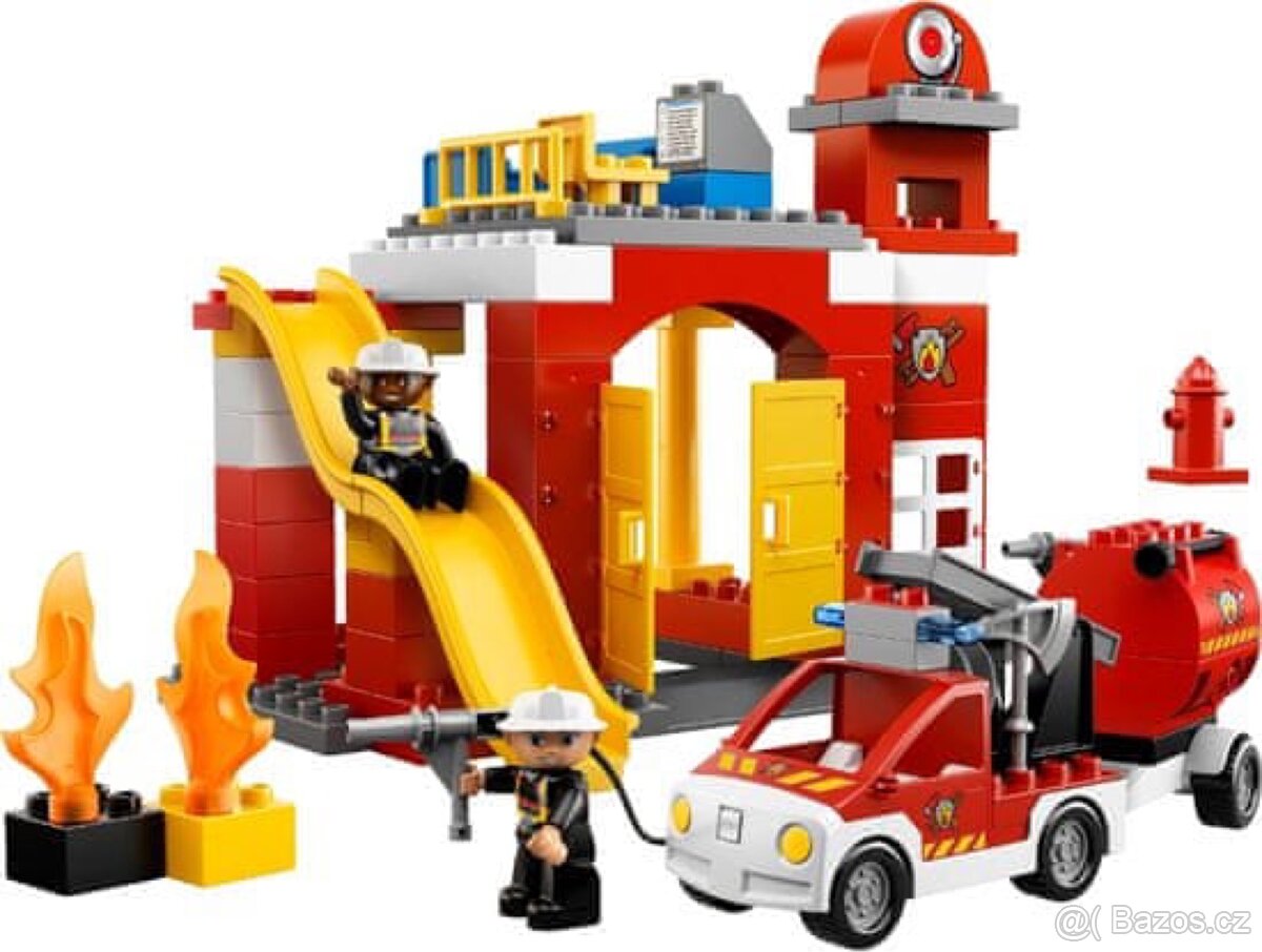 6168 hasičská stanice  Lego duplo