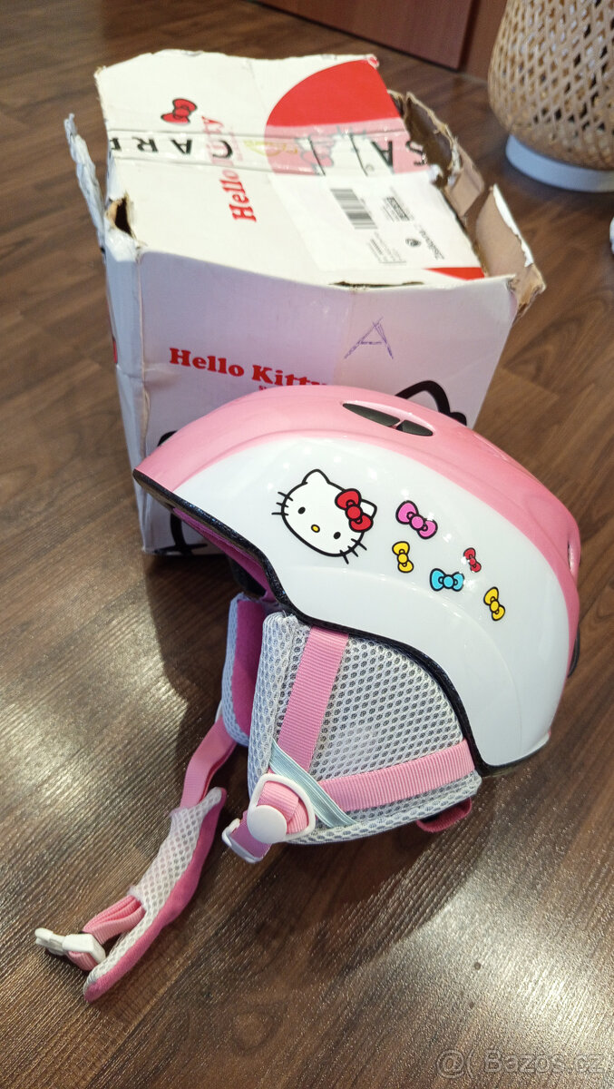 Hello Kitty XS dětská lyžařská helma přilba