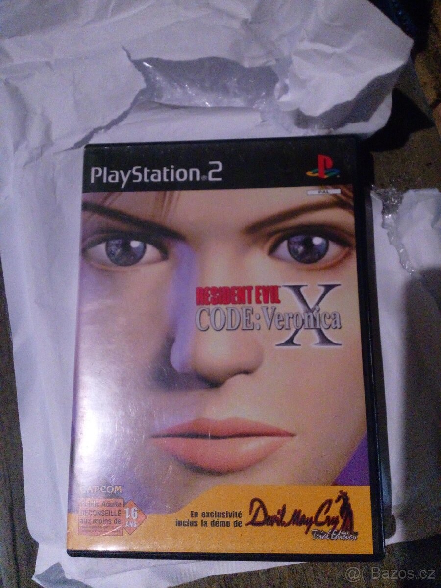 Resident Evil Code Veronica x ps2