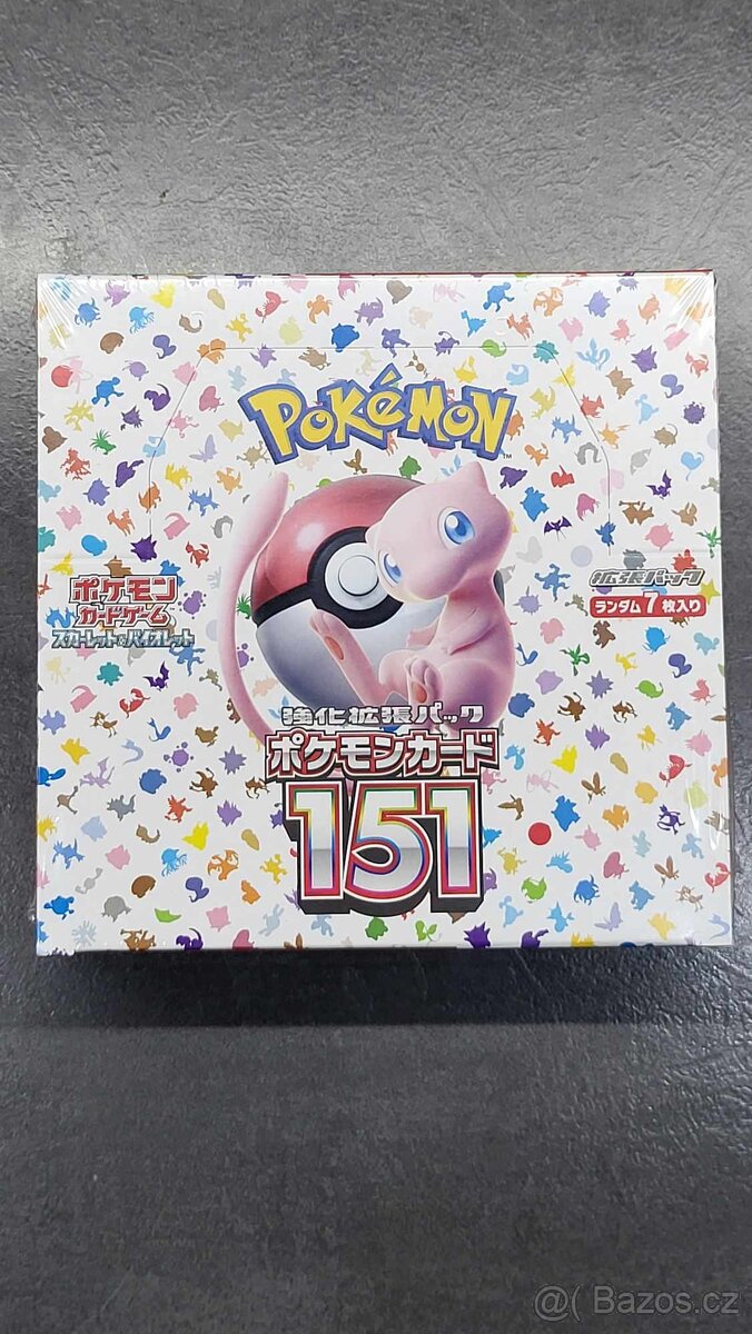 Pokemon Japanese 151 booster box