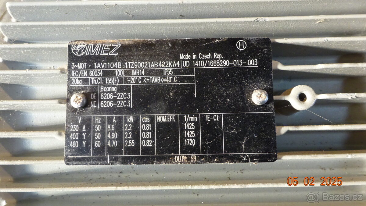 ELEKTROMOTOR 2,2kW/1425ot.