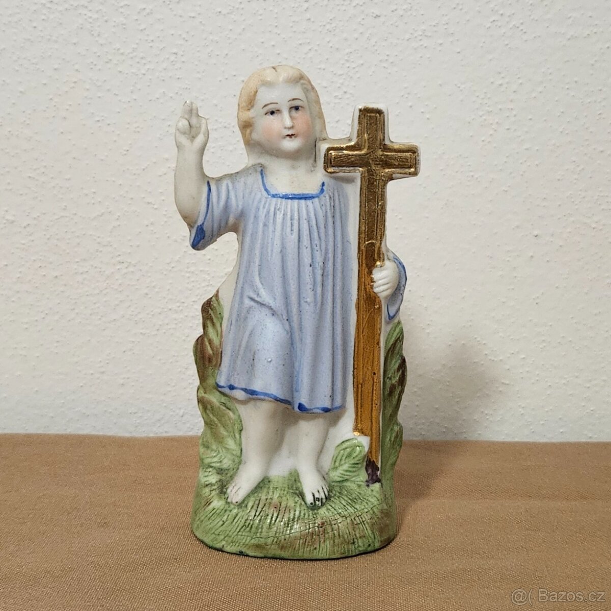 STAROŽITNÁ PORCELÁNOVÁ SOŠKA - ŽACLÉŘ