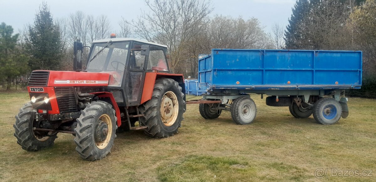 Zetor 8045 + valník BSS P 93 S