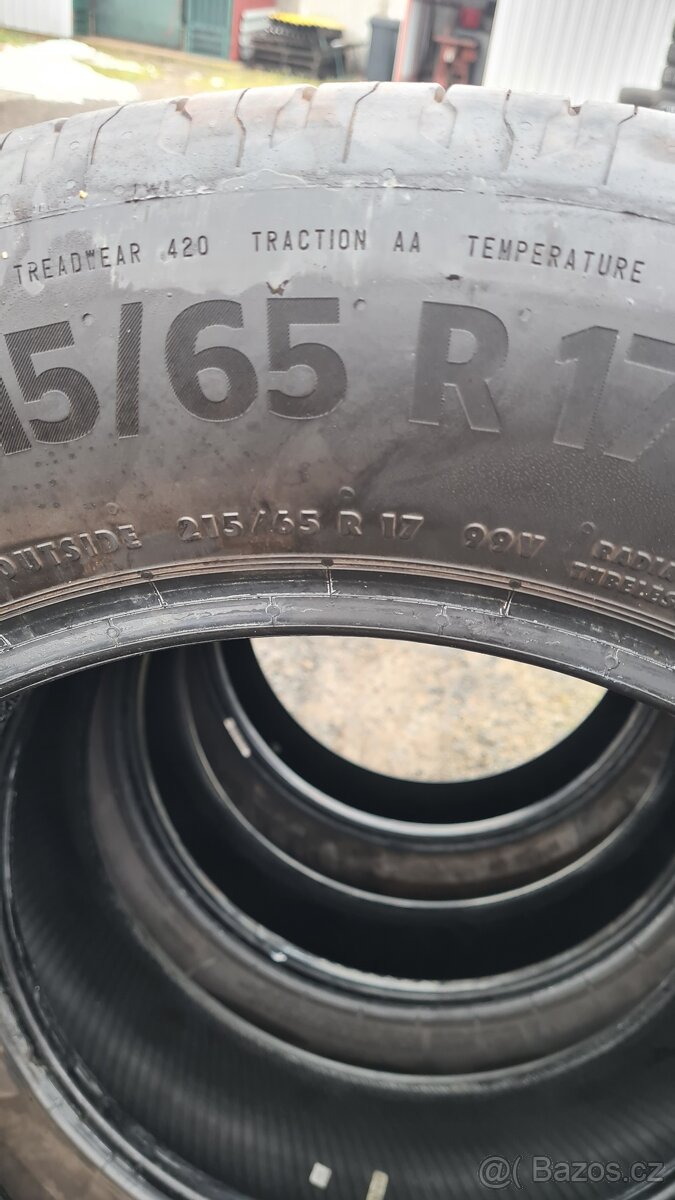 Letní pneu 215/65R17 CONTINENTAL