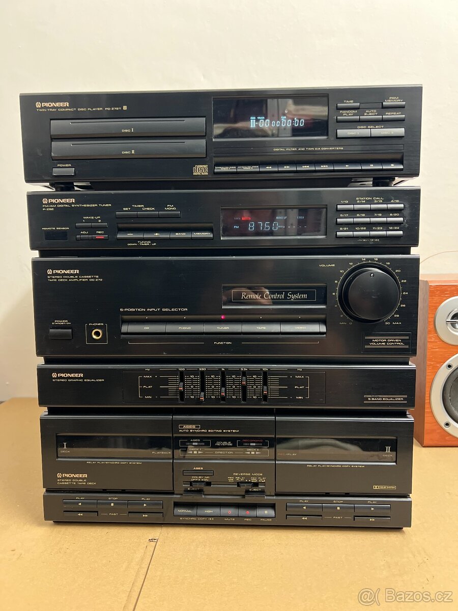 PIONEER SESTAVA PD-Z72T,F-Z92,DC-Z72, EQ + TD