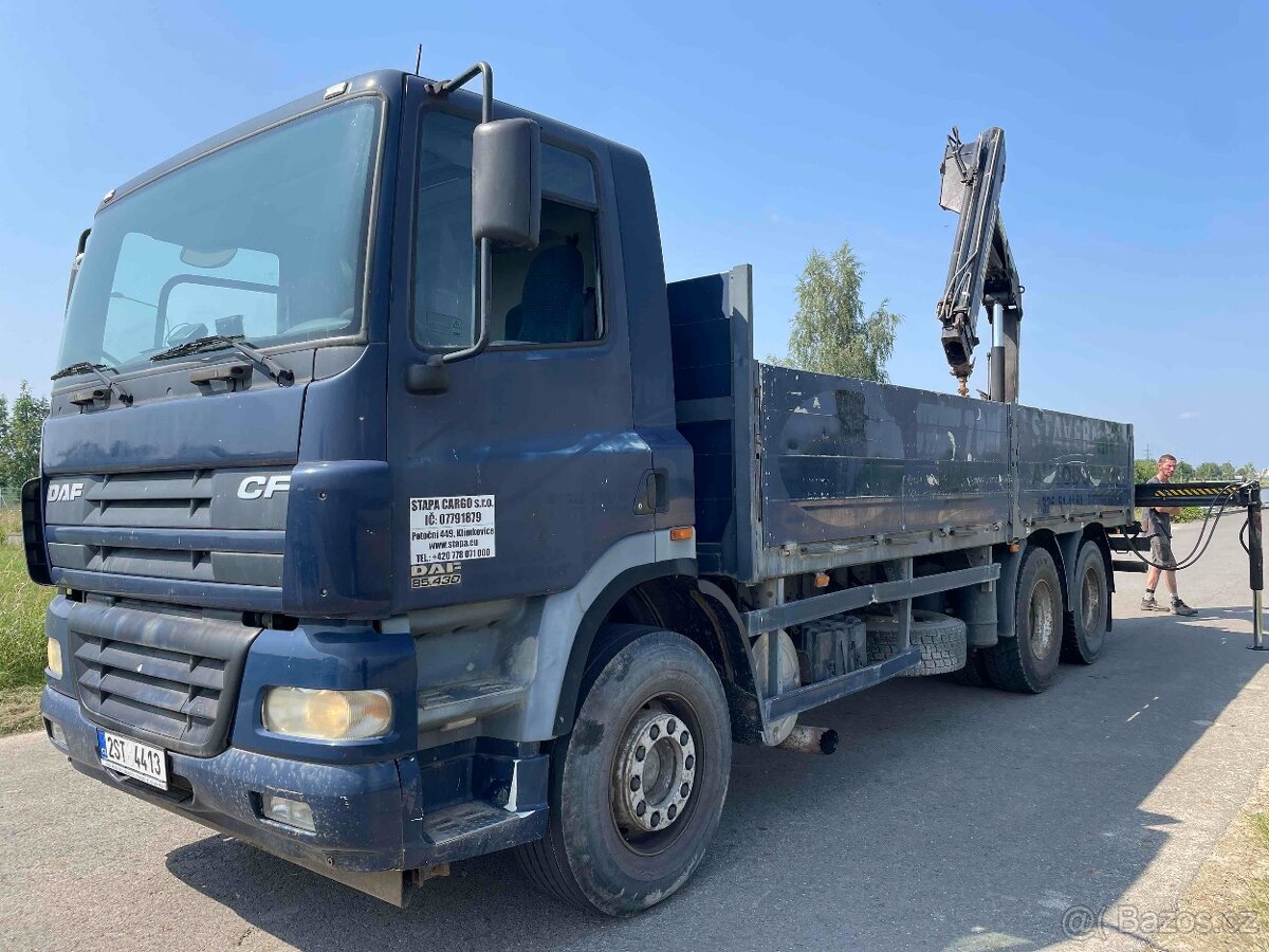 DAF CF85.430 HYDRAULICKÁ RUKA odpočet dph