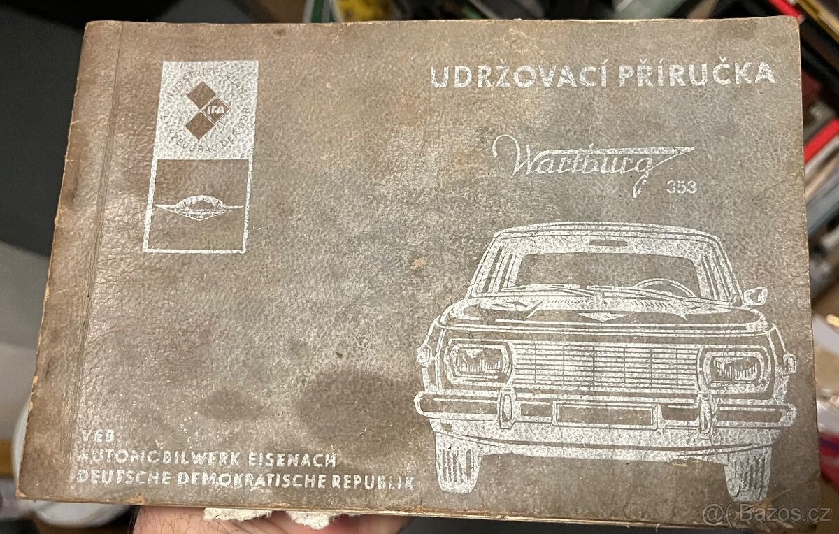 Udržovací příručka Wartburg 353