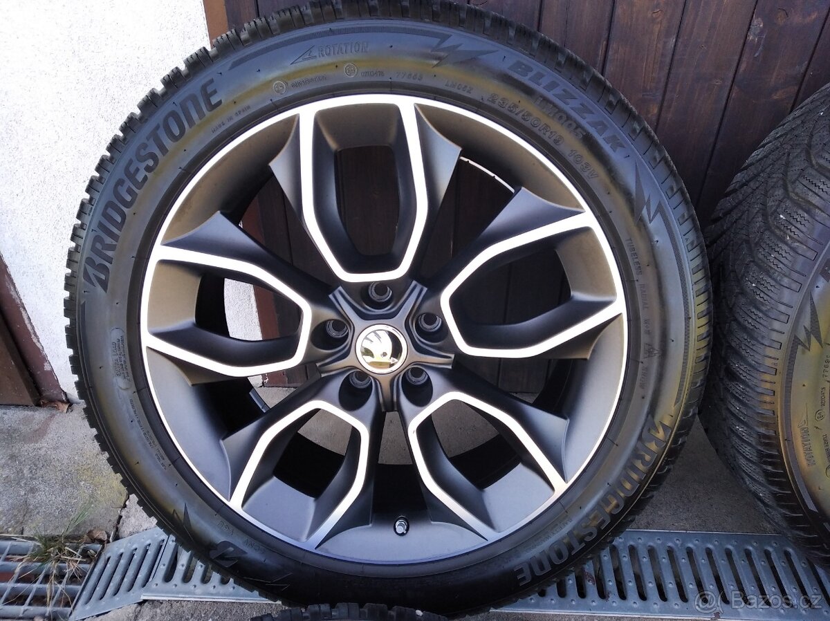 Zimní alu sada Škoda Kodiaq 19" 5x112