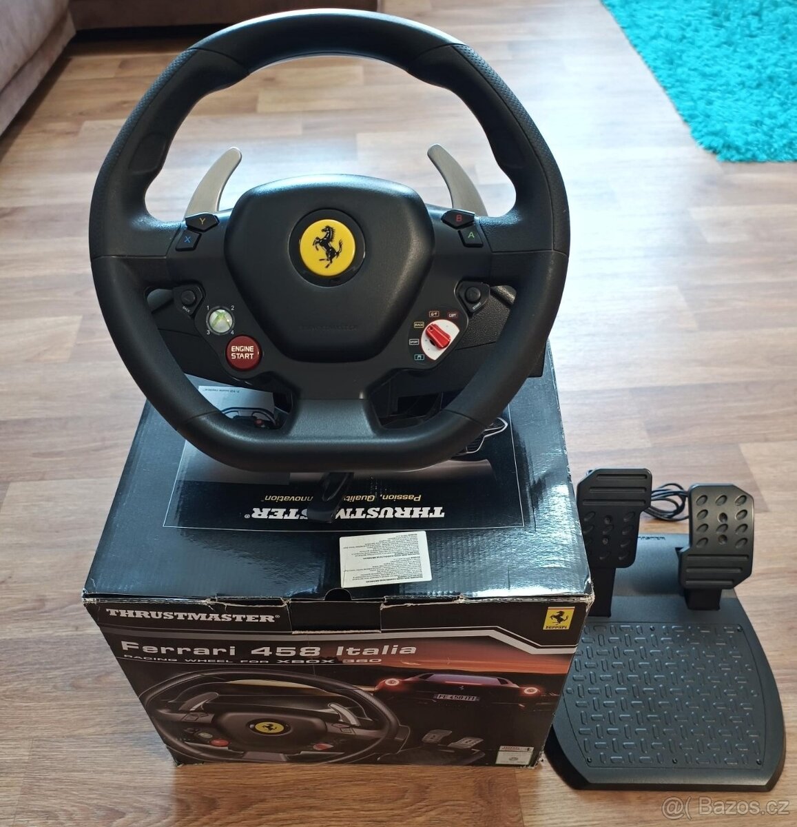 Volant s pedály Xbox 360 / PC - Thrustmaster Ferrari 458