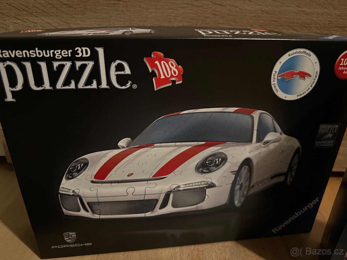 3D puzzle Porshe 911R