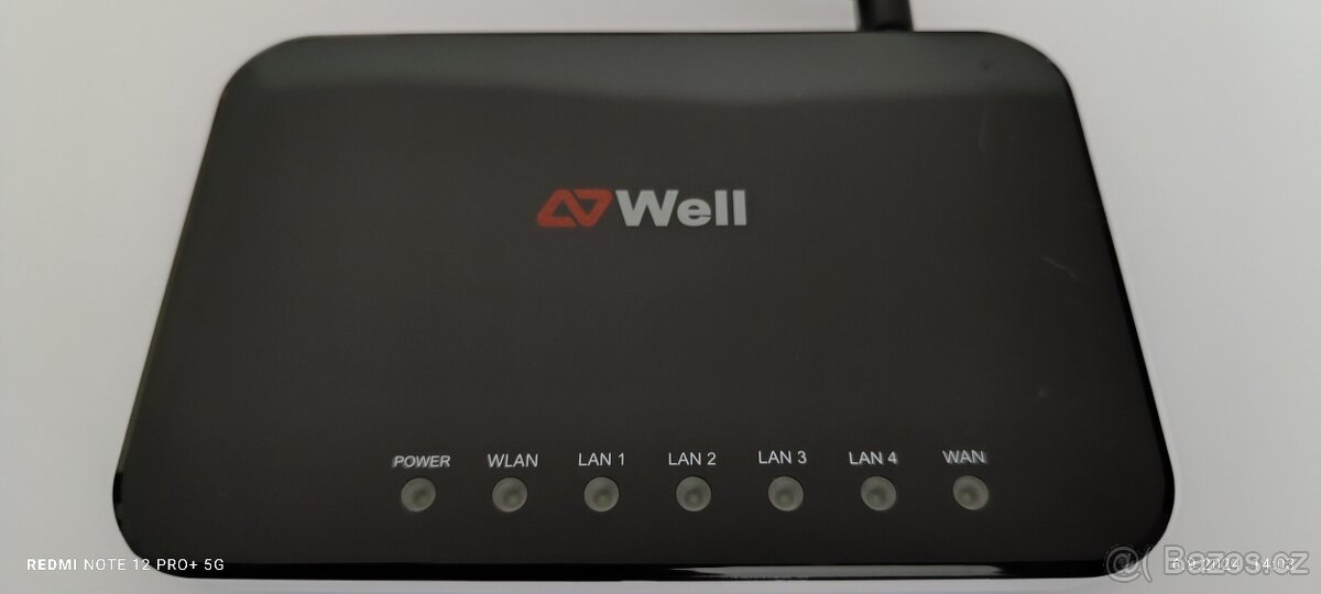 Prodám Wi-Fi router WELL WRC3500_V2