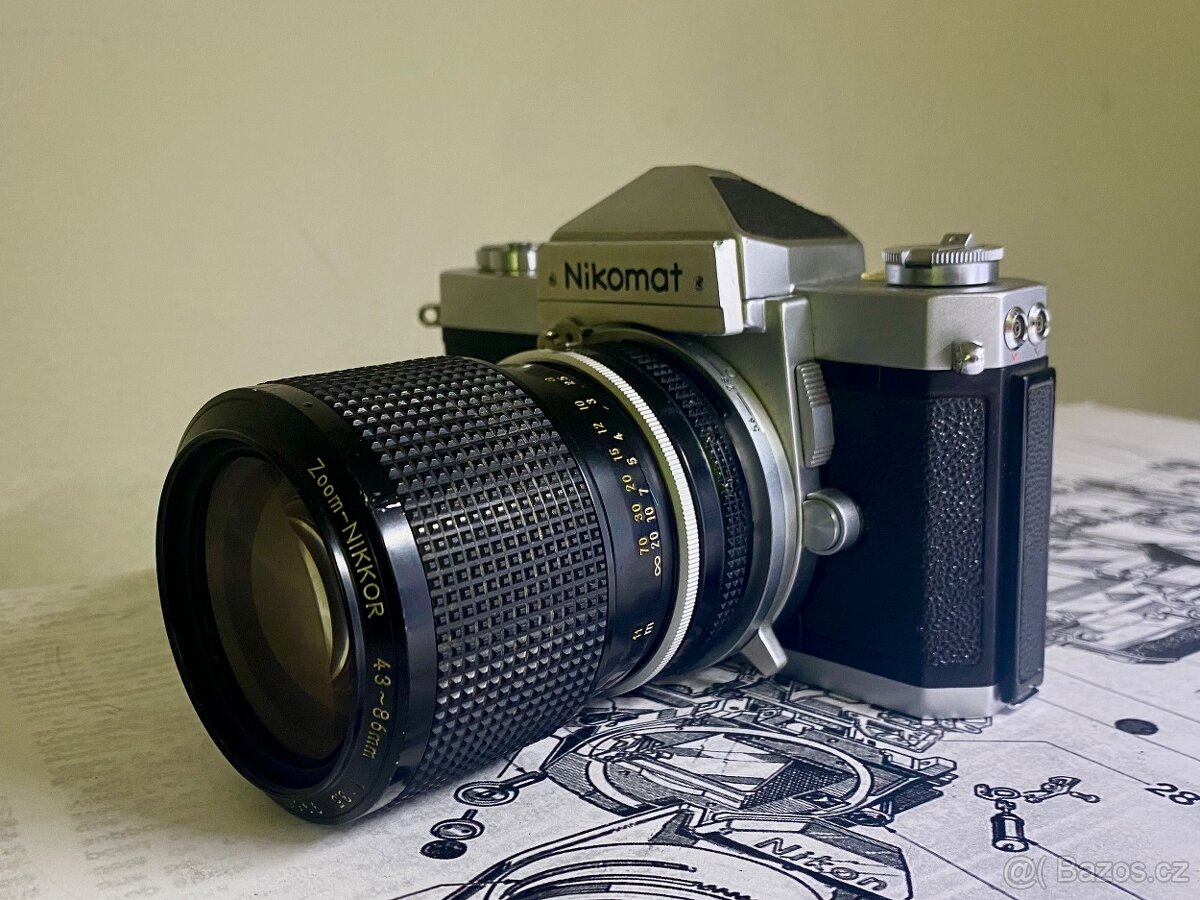 Nikon FTN Nikomat +Nikkor 43-86mm f3,5