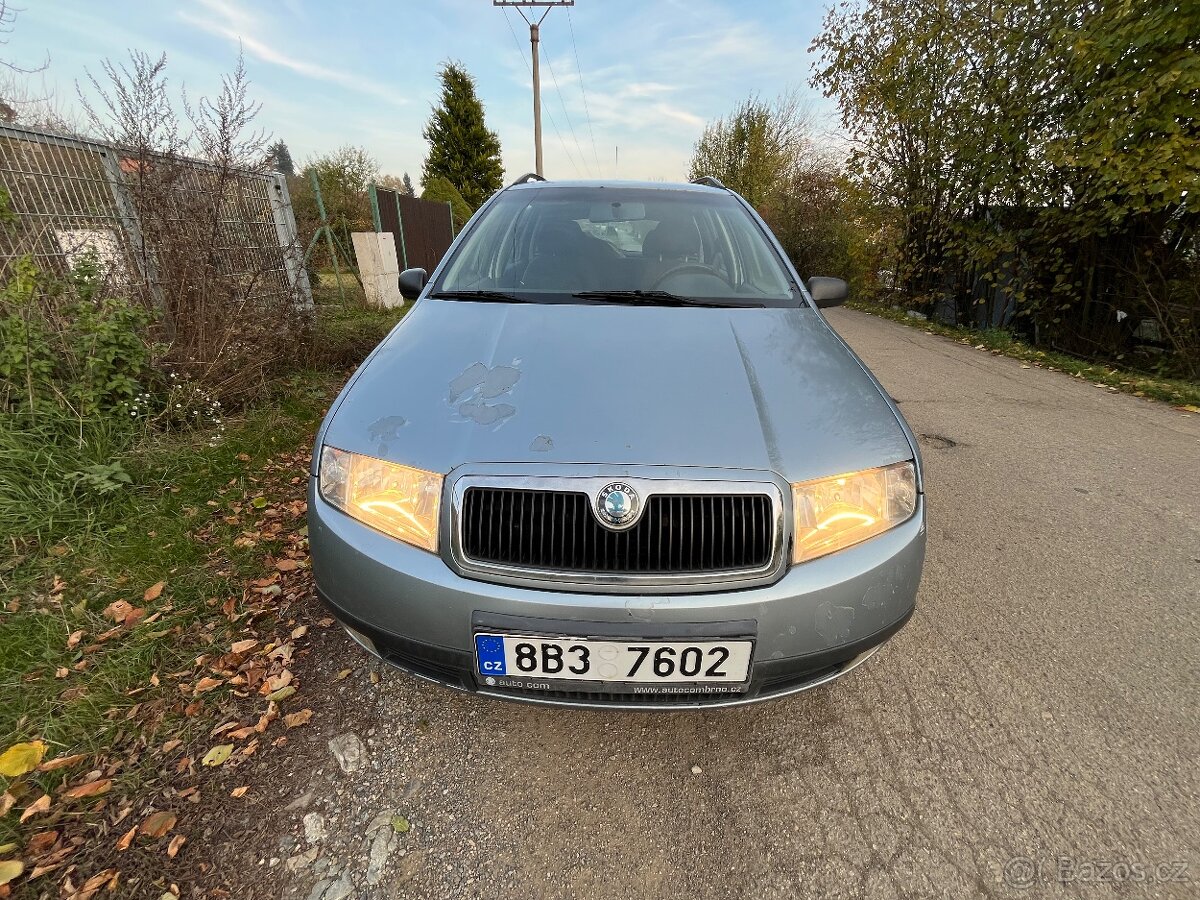 Fabia 1.4MPi combi, r.v. 2002