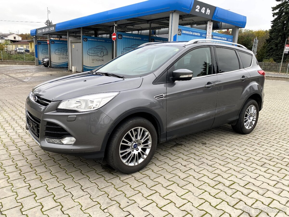 Ford Kuga Titanium 2.0 TDCI automat, 4x4, 2013, kůže, tažné