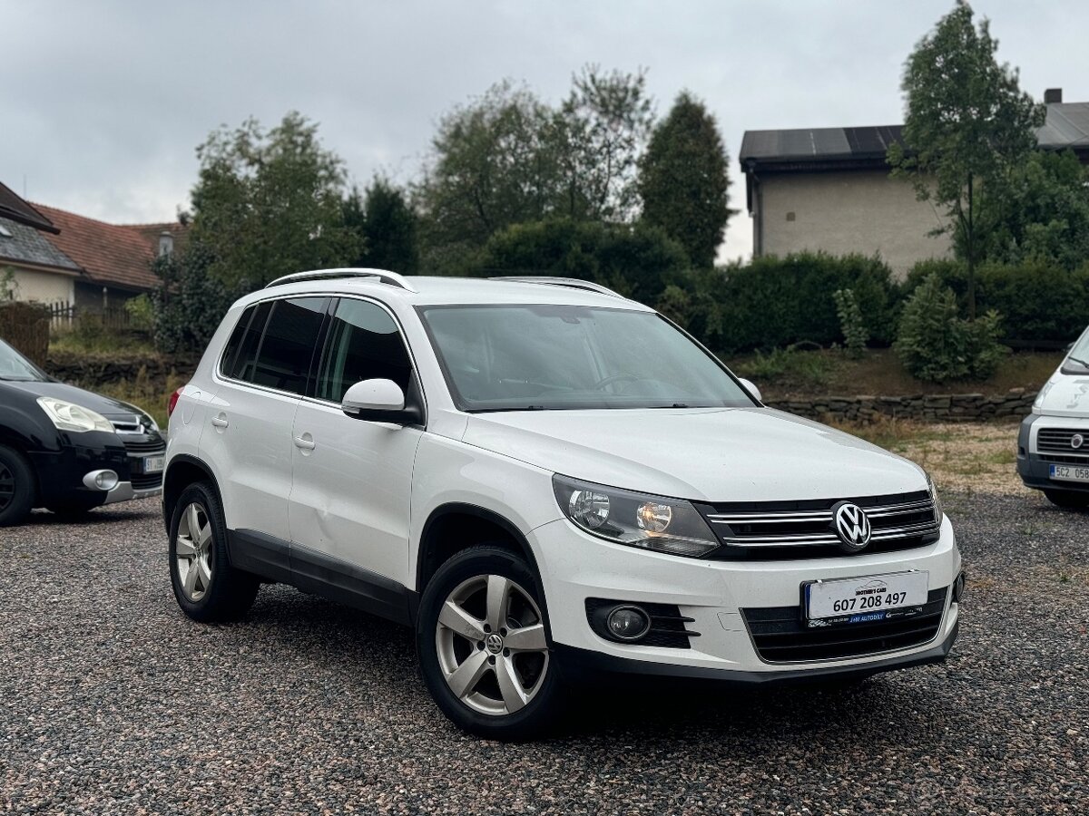 VW Tiguan 2.0tsi 132kw 4motion DSG 2013 nové ČR