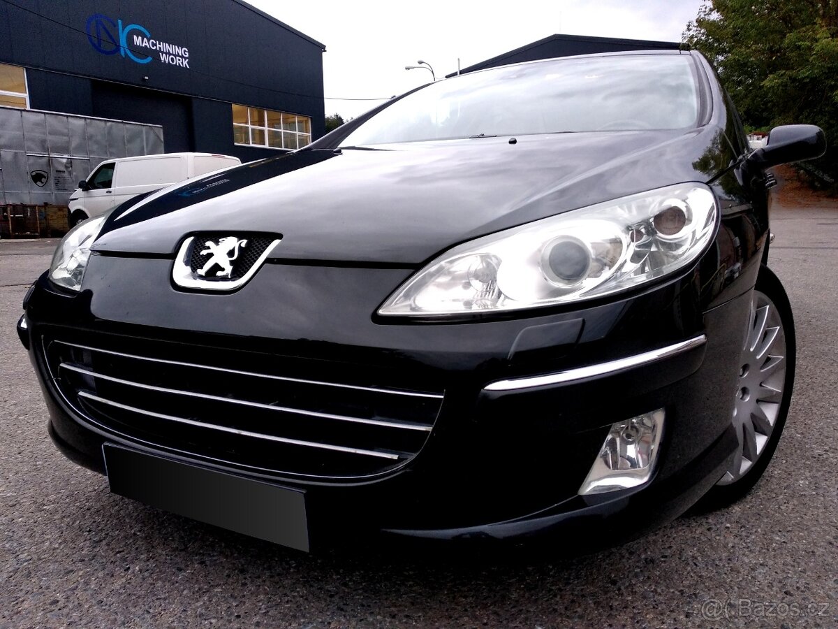 Peugeot 407 2,2HDI, 125kW, 2007, xenony, pěkný