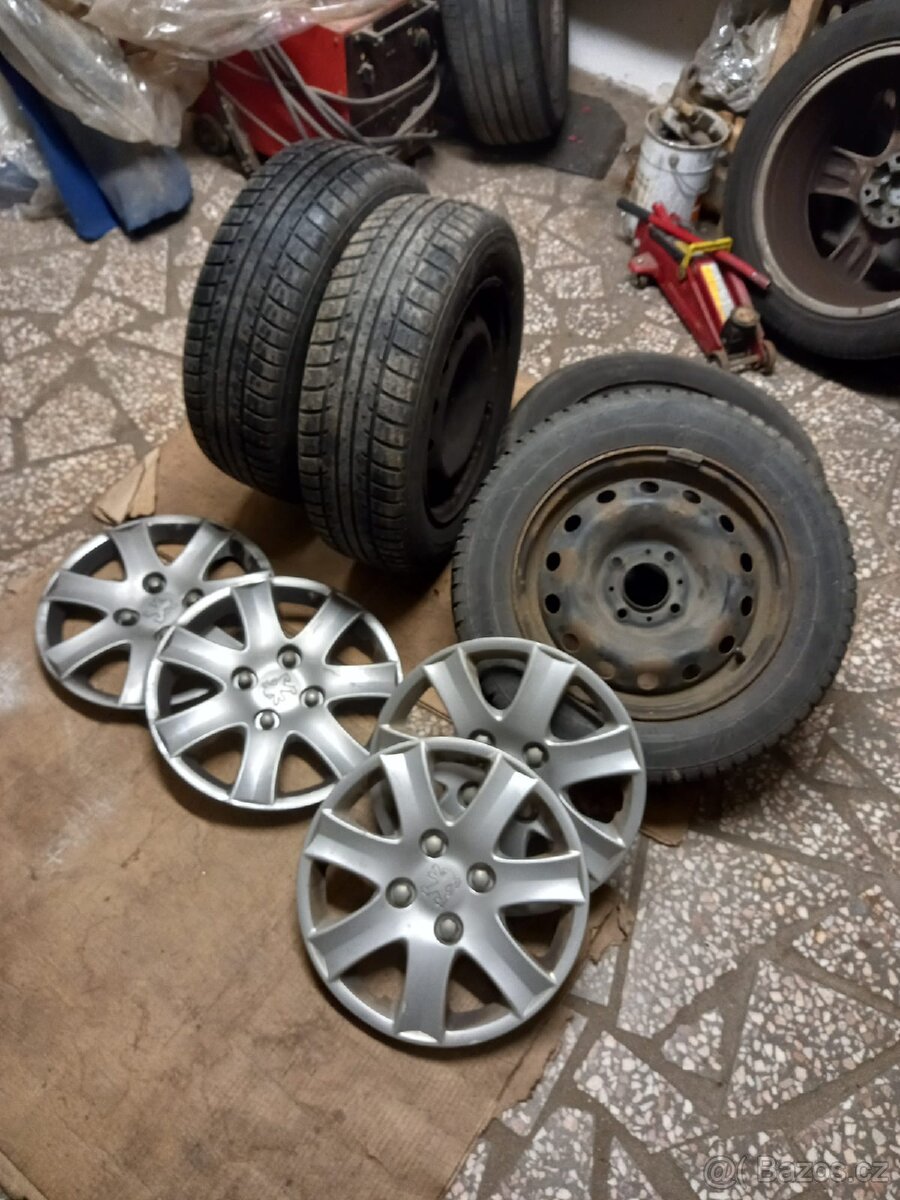 Prodám kola se zimní pneu 175/65 R14 82T