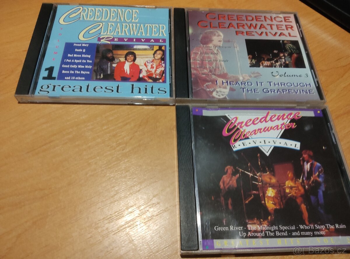 Cd - 3 x Creedence Clearwater Revival