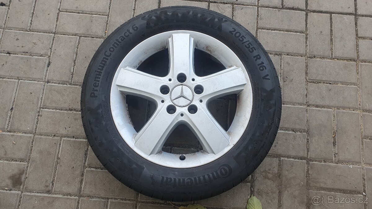 Letní Sada Alu 5x112 205/55 R16 Mercedes Benz