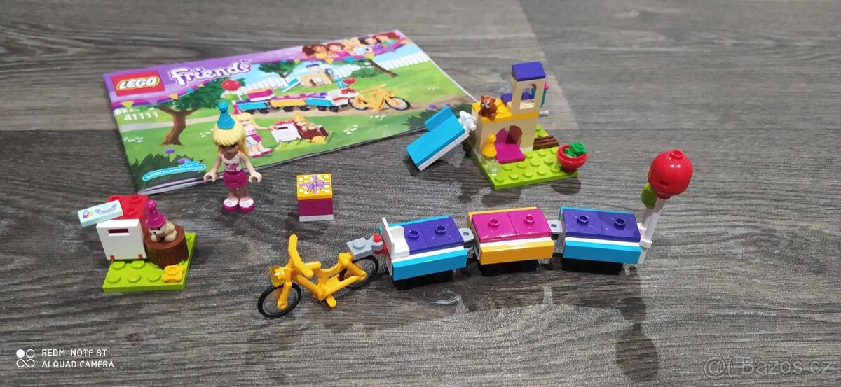 Lego friends 41111 - vlak na oslavy pro zvířátka