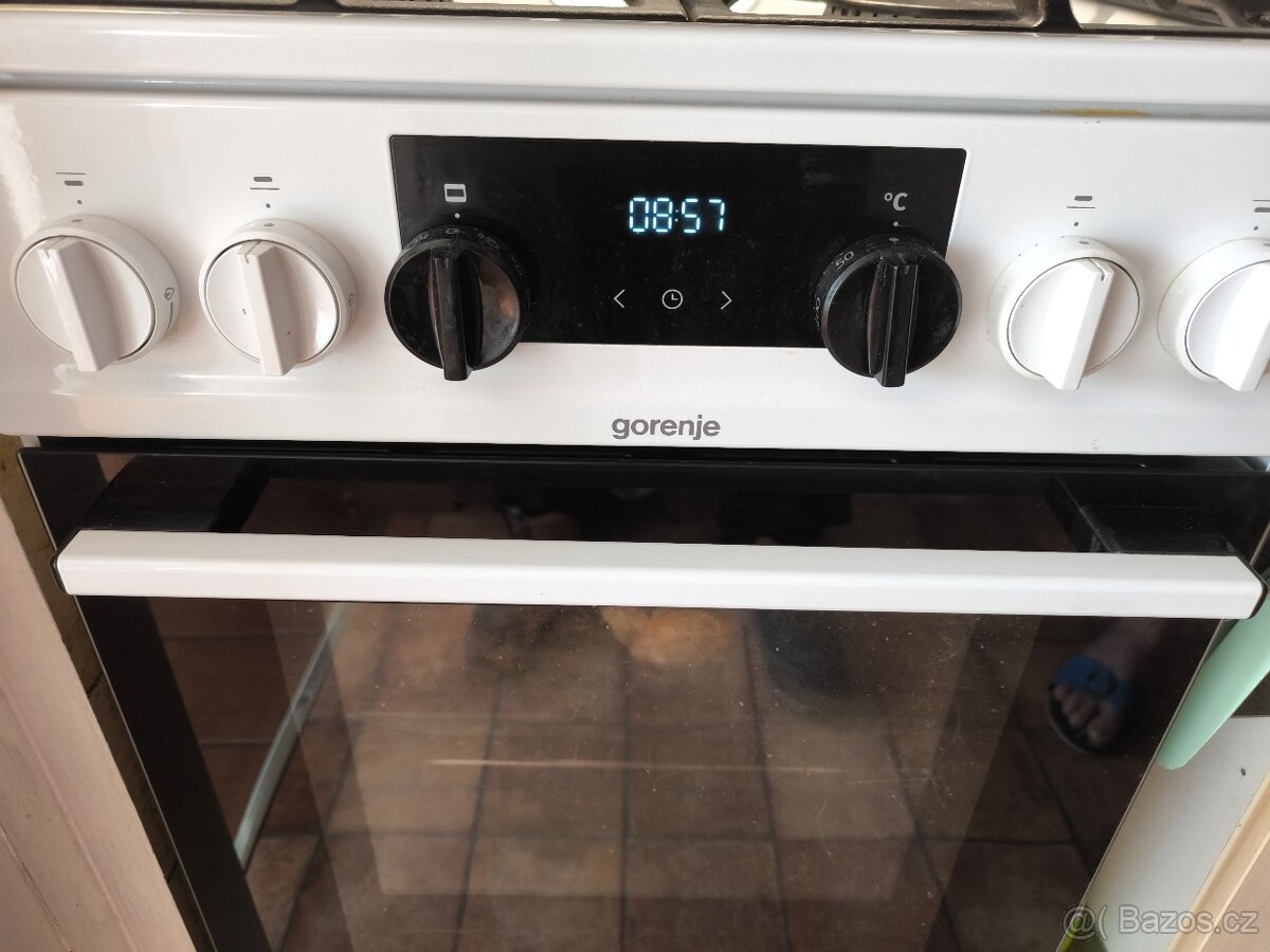 Gorenje plynový sporák s elektrickou troubou