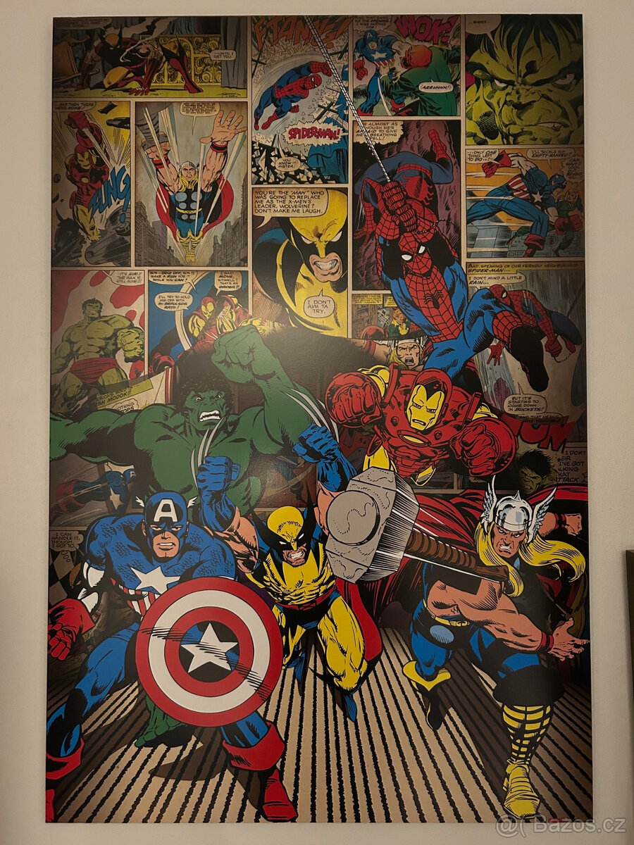 Obraz Marvel 63x92 cm