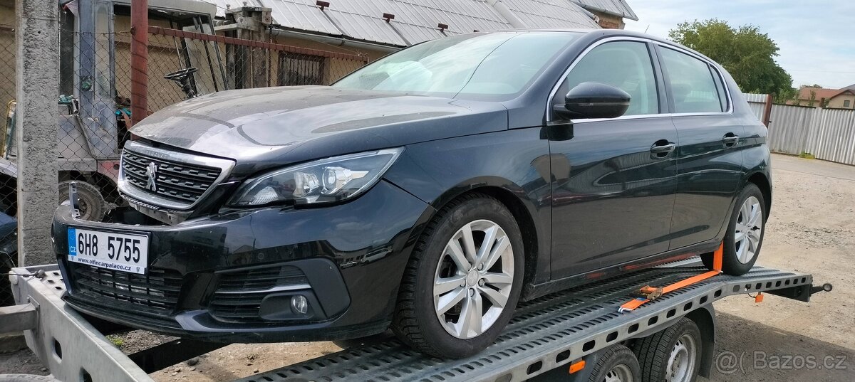 Peugeot 308, T9, 2.0BlueHdi, 110kw, najeto 88.518km