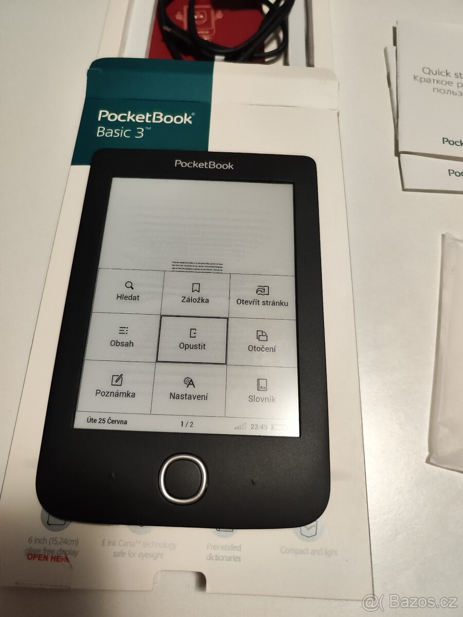 PocketBook Basic 3 černý