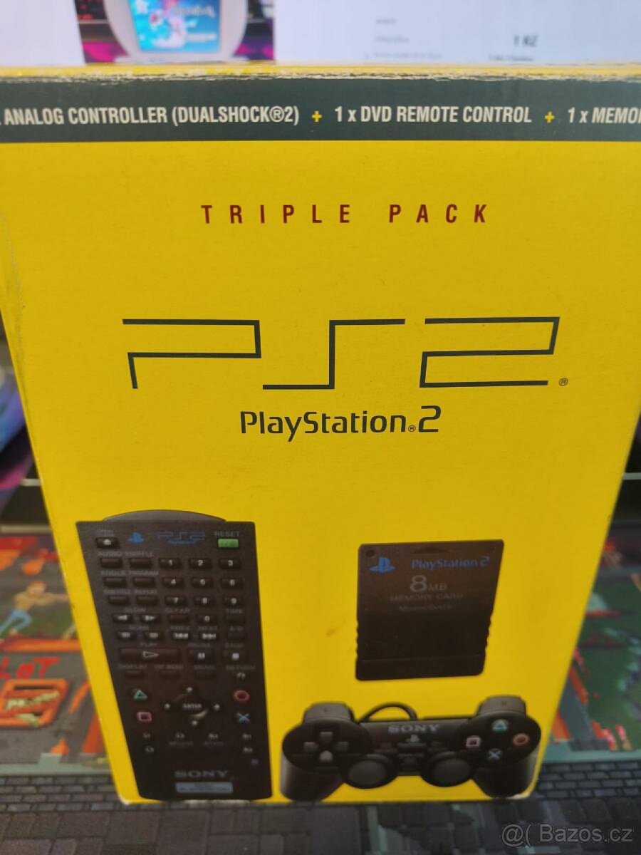 PS2 Triple pack (vzácné, nikde k prodeji)