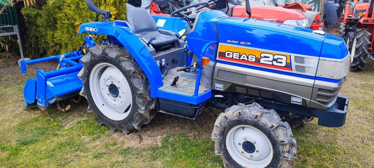 Malotraktor Iseki Geas 23 , 4x4 Posilovač