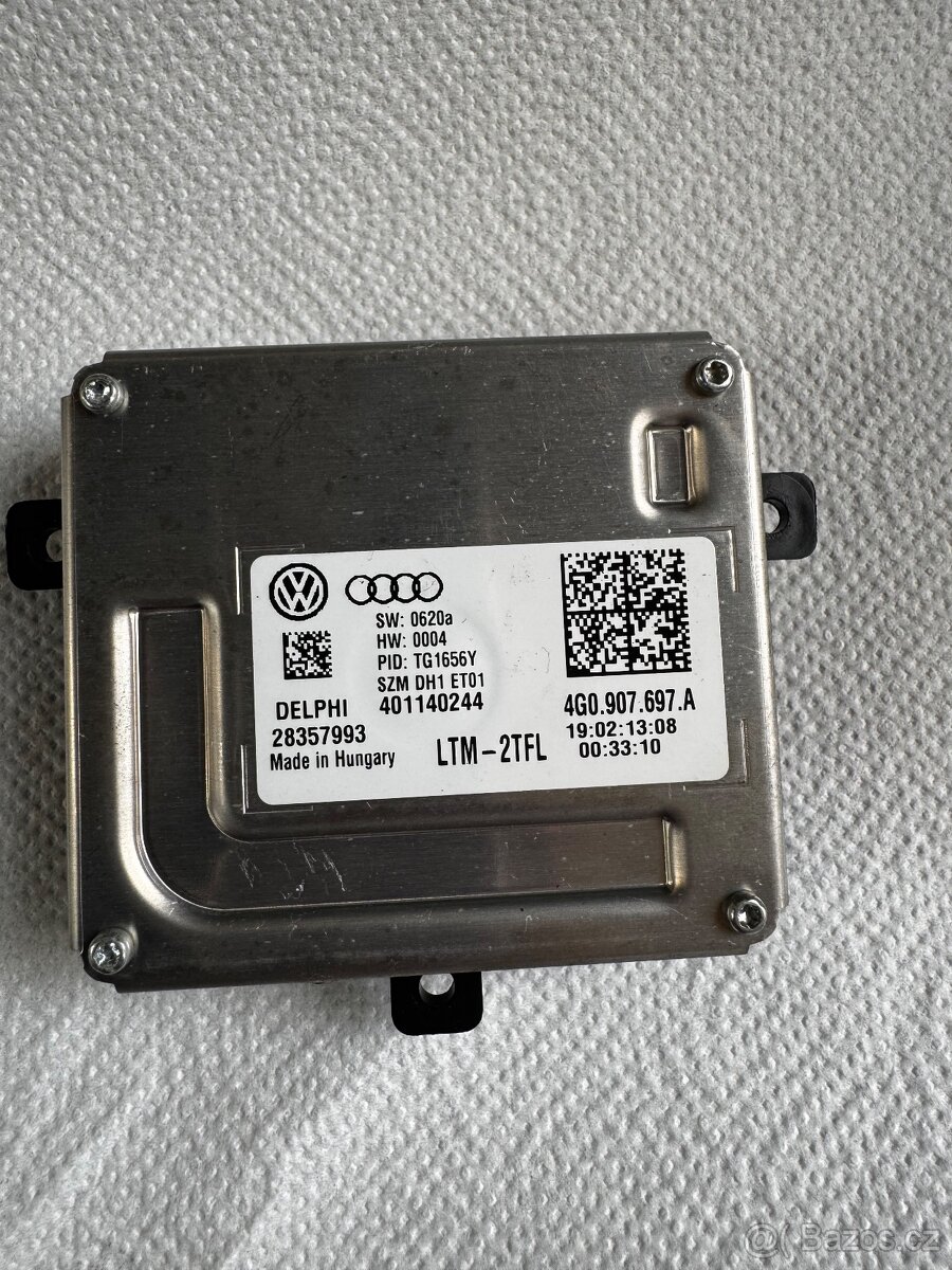 Vw,Audi,řídicí jednotka xenonu 4G0907697A zánovní